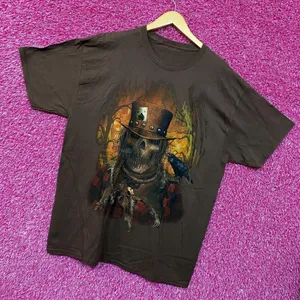 Scarecrow Horror Brown Tshirt size Extra Large  thumbnail 3