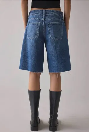 BDG Urban Outfitters Mid-Rise Denim Shorts thumbnail 2