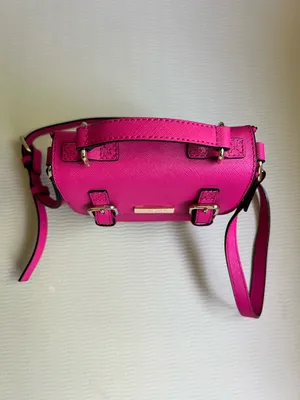 Kate Spade Essex Scout Mini Crossbody Hot Pink Saffiano Leather NWOT thumbnail 3