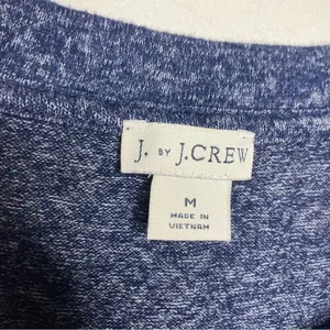 J. By J. Crew navy blue long sleeve top side knot size medium‎ thumbnail 2