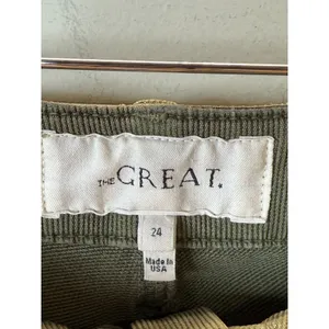 The Great The Army Crop Pants Women 24 Green Utility Cargo Trousers thumbnail 3