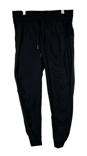 Lululemon Womens Size 6 Black‎ Dance Studio Mid Rise Jogger Pants Athletic thumbnail 1
