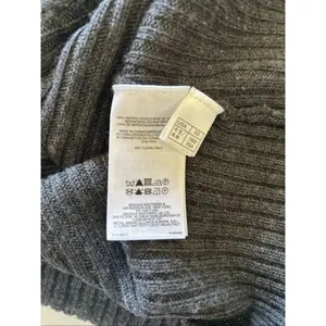 Brooks Brothers 346 Merino Wool Cable Knit Cardigan X-Small Gray Preppy thumbnail 3
