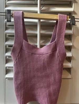 Abercrombie Sweater Tank Ribbed thumbnail 1