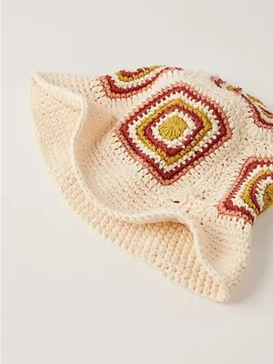 Free People Sofie Crochet Bucket Hat thumbnail 5