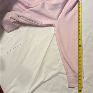 Preppy Tommy Hilfiger Light Pink 3/4 Zip-Up Women’s Sweatshirt NWOT thumbnail 7