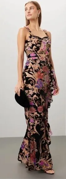 Dress the Population Paris Gown Size Small thumbnail 1