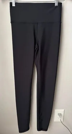 Old Navy Powersoft High-Rise Leggings Black Small Tall thumbnail 1