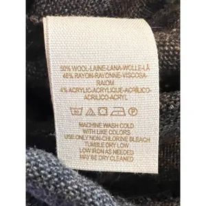 NWT Free People Wool Blend Tweed‎ Trousers Brown Black Size 0 Crop Career Capri thumbnail 4