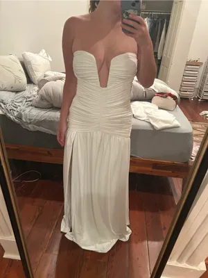Babyboo white maxi dress thumbnail 6