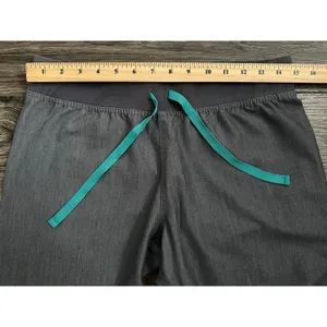 Figs Livingston Basic Scrub Pants Womens S Gray Straight Leg FIONx Medical thumbnail 4
