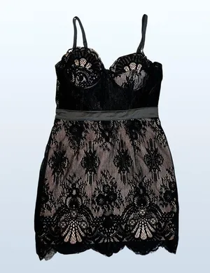 Revolve NWOT x Chrissy Teigen Love By the Moon Lace Corset Mini Dress, Small thumbnail 5