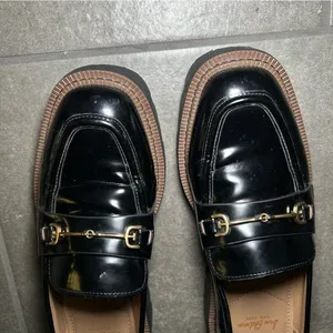 Sam Edelman Laurs Black Chunky Platform Lug Sole Loafers Women’s Shoe Size 8.5 thumbnail 4