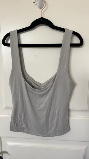 Grey Tank Top Gray Size XS thumbnail 2