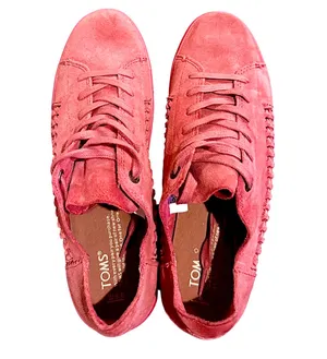 TOMS Women’s Lenox Faded Rose Suede Sneakers thumbnail 5