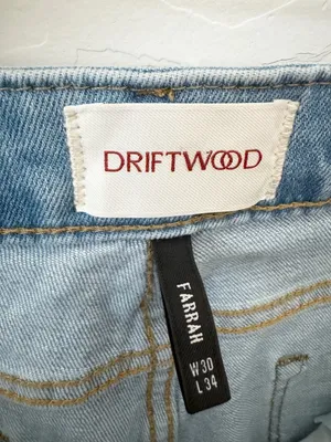 Driftwood Farrah Patchwork Bandana Flare Leg Jeans Size 30 Western Boho Cowgirl thumbnail 8