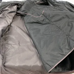 Vintage Wilsons Leather Jacket Mens Large Lined Heavyweight‎ Outdoor Grunge Goth thumbnail 11