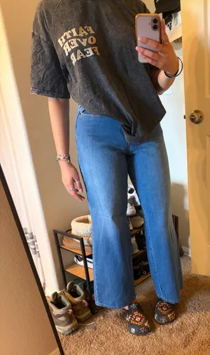 Wide-Leg Jeans Universal Thread thumbnail 1