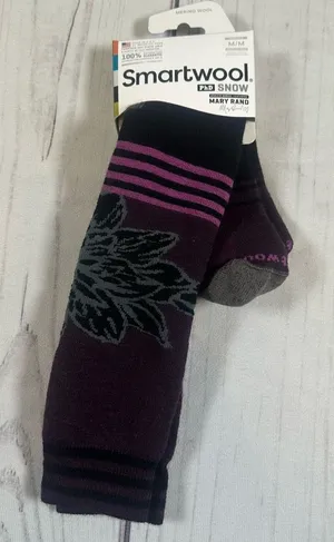 NWT! Smartwool PhD Snow Athlete Series‎ Womens Medium Mary Rand Merino Wool thumbnail 1