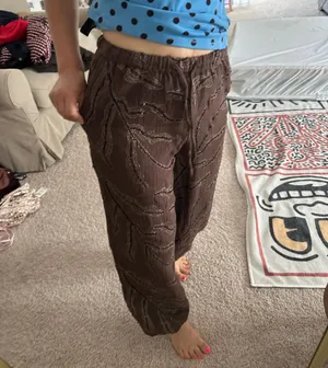 Zara sequin balloon pants. thumbnail 10