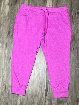 Lilly Pulitzer Pascha Pink Heather Weekender Jogger Pants XL thumbnail 1