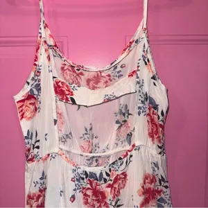 Cotton On White Ruffled Tiered Sundress‎ size Large thumbnail 5