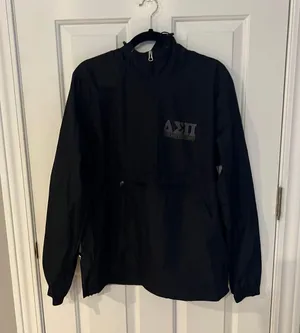 Delta Sigma Pi Windbreaker Black Size M thumbnail 1