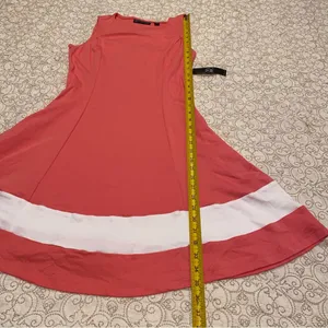 NWT New York & Company Women’s Sleeveless Dress With POCKETS thumbnail 4
