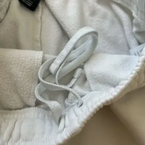 Nike Club Fleece Joggers Womens Small White Sweatpants Embroidered Swoosh - flaw thumbnail 8