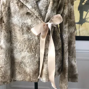 Tara Jarmon Manteau Money Faux Fur Honey 40 8 thumbnail 3