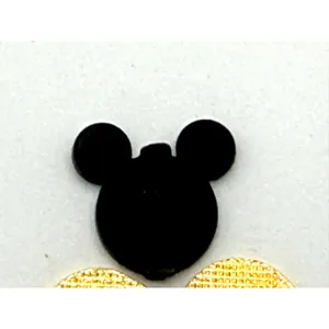 Disney Pin Walt Disney World WDW Logo Mickey Mouse Ears Blue Green Yellow thumbnail 5