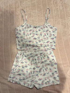Amazon Tank Top And Shorts Pajama Set thumbnail 1