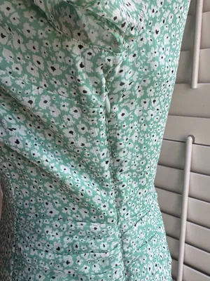Mint green floral dress Leith thumbnail 3