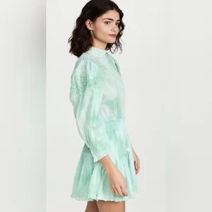NEW LoveShackFancy Viola Victorian Mini Dress thumbnail 7