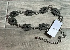 Ayure western chain belt Silver thumbnail 1