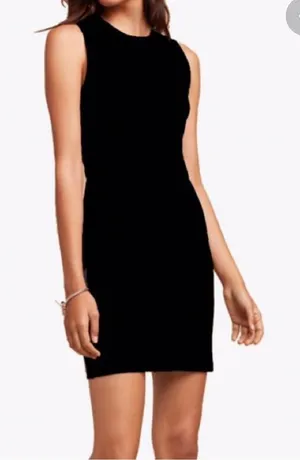 Aritzia Wilfred Free Seymour Ribbed Tank Dress Black thumbnail 1
