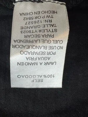 Sis sis Black Beaded Trim Tank Top large thumbnail 7