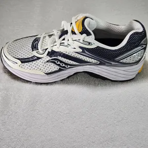 Saucony ProGrid Omni 9 White Navy Yellow Unisex Sneakers Size 9 NWOT thumbnail 8