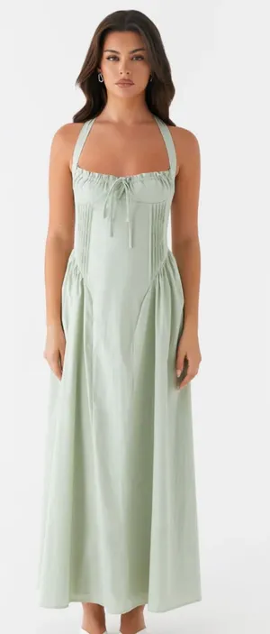 Peppermayo Green Maxi Dress thumbnail 1