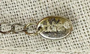 Claire’s Rhinestone Cat Kitten Pendant Charm Silver Tone Chain Link Necklace thumbnail 3