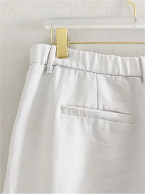 Abercrombie & Fitch Sloane Crepe Tailored Wide Leg Pant Size 31/12 R thumbnail 9