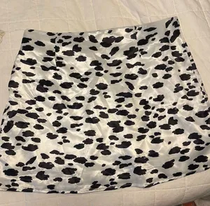 Altar’d State Cow Print Skirt thumbnail 3