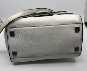 Michael Kors White M Leather Crossbody Bag thumbnail 2