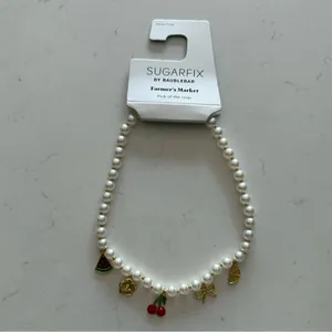 SUGARFIX by BaubleBar Farmer's Market Charm Pendant Necklace‎ - Multicolor - NWT thumbnail 4