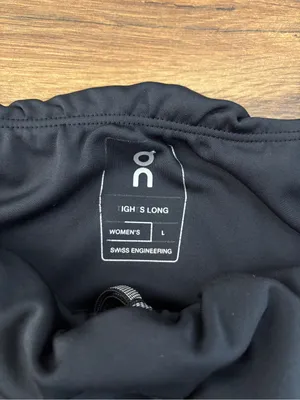 ON Running Moto Athletic Running Tights Legging’s Ankle Zip thumbnail 3