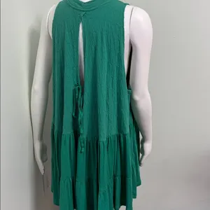 Free People right on time green tunic tank medium thumbnail 8