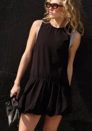 Free People Movement Hot Shot Bubble Mini Dress Size XL thumbnail 1