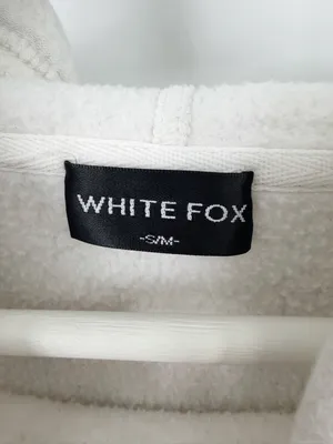 White Fox Vol.3 Oversized Hoodie Heather Gray Size S/M thumbnail 4