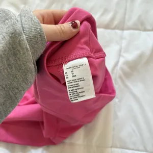 American Eagle Womens Size XS Spandex Hot Pink The Everything Pocket Bike Shorts thumbnail 7