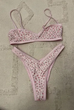 Strawberry milkmob swimsuit Pink thumbnail 1